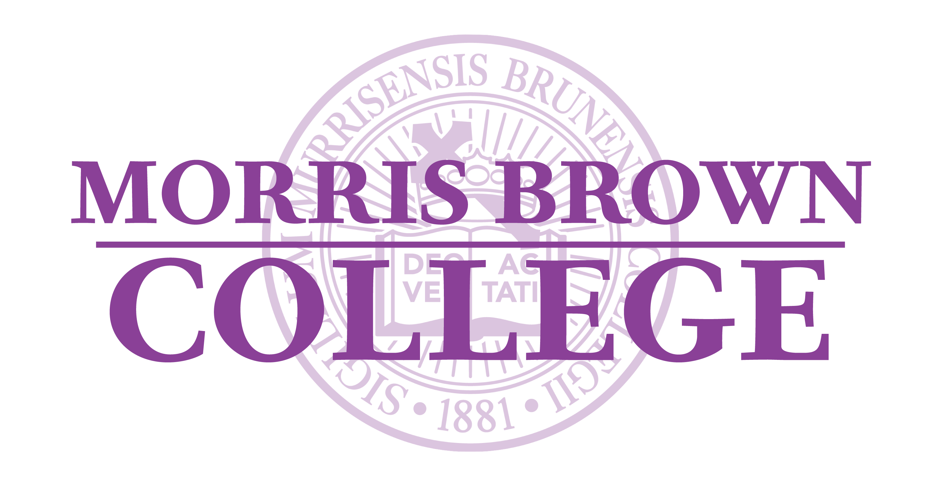 A purple seal with the words kris bro college underneath it.